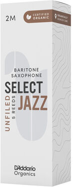 DAddario Woodwinds Organic Sel. Jazz Unf. BAR 2M