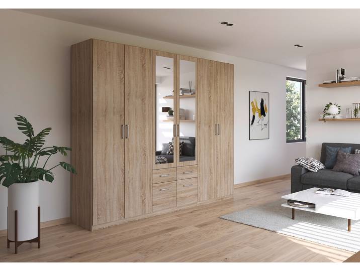 Drehtürenschrank Bingen Typ B 271cm Braun