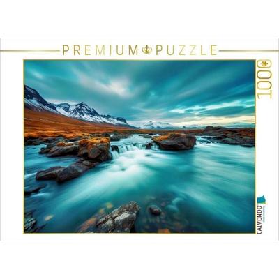 CALVENDO Puzzle Wenn Zeit zu Licht wird, das ist Grönland. | 1000 Teile Lege-Größe 64 × 48 cm Foto-Puzzle für glückliche Stunden, von , Calvendo