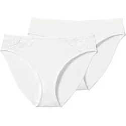 Tchibo - 2 Slips - Damen - Gr. XXL - weiß