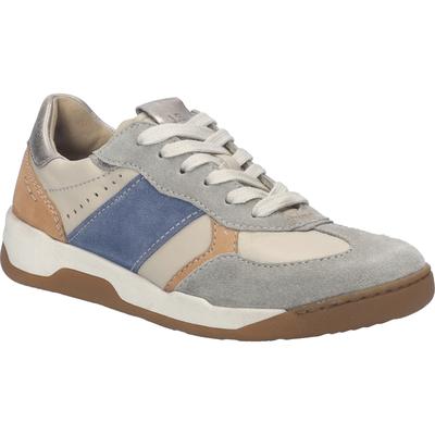 Sneaker JOSEF SEIBEL "Arleen 01, sage-multi", Damen, Gr. 38, grün (sage, multi), Obermaterial: 100% Rindsleder Leather cow., Schuhe Sneaker