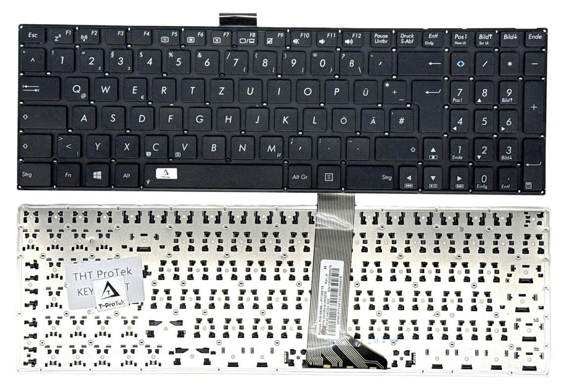 T-ProTek Zwart Frameless Toetsenbord AEXJB00110