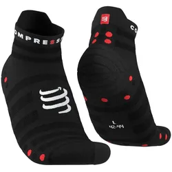 Compressport Unisex Pro Racing Socks V4.0 Ultralight Run Low schwarz