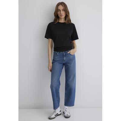T-Shirt MAVI "BASIC TEE 2 PACK", Damen, Gr. M, schwarz, 100% Baumwolle, unifarben, normal normal, Rundhals, Shirts T-Shirt, T-Shirt 2 Pack