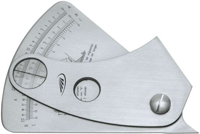 Helios Preisser Jauge de soudure Preisser 0,1 mm ; Helios-Preisser (0595251)