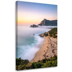 LEINWANDBILD Meereslandschaft Strand Natur 40x60cm