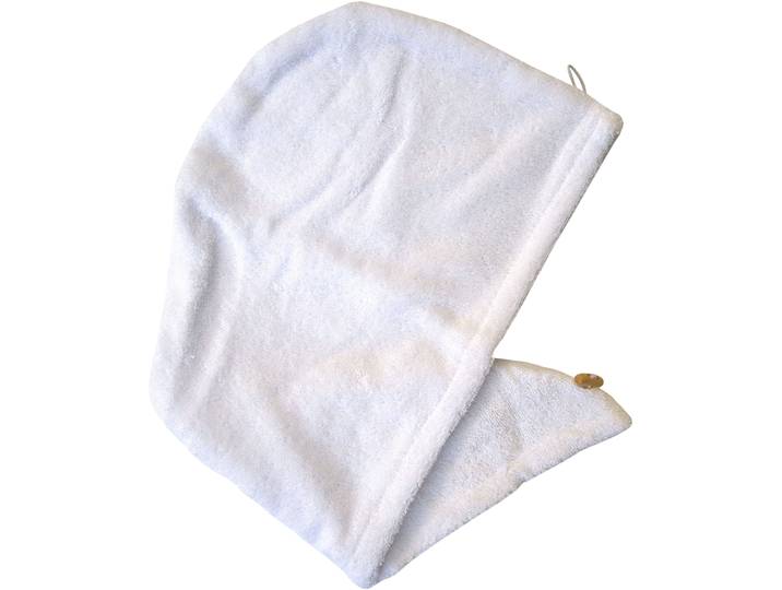 Turban-Handtuch DYCKHOFF Opal Turban-Handtuch , weiß, B:25cm L:70cm, Frottier, Frottier, Handtücher, Turban-Handtuch