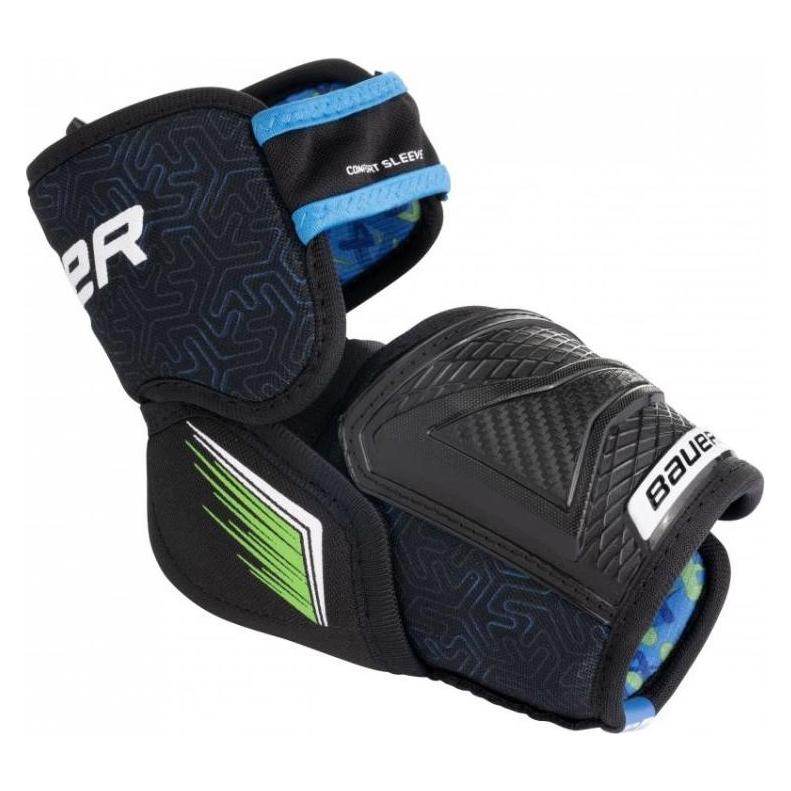 Bauer X '24 Jr Hockey-Ellbogenschützer (M, Ellbogenschoner) (Bauer)