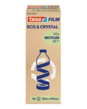 Tesa eco & crystal 8 Rollen Turm TESA 19mm x33m Tower (59044-00000-00)