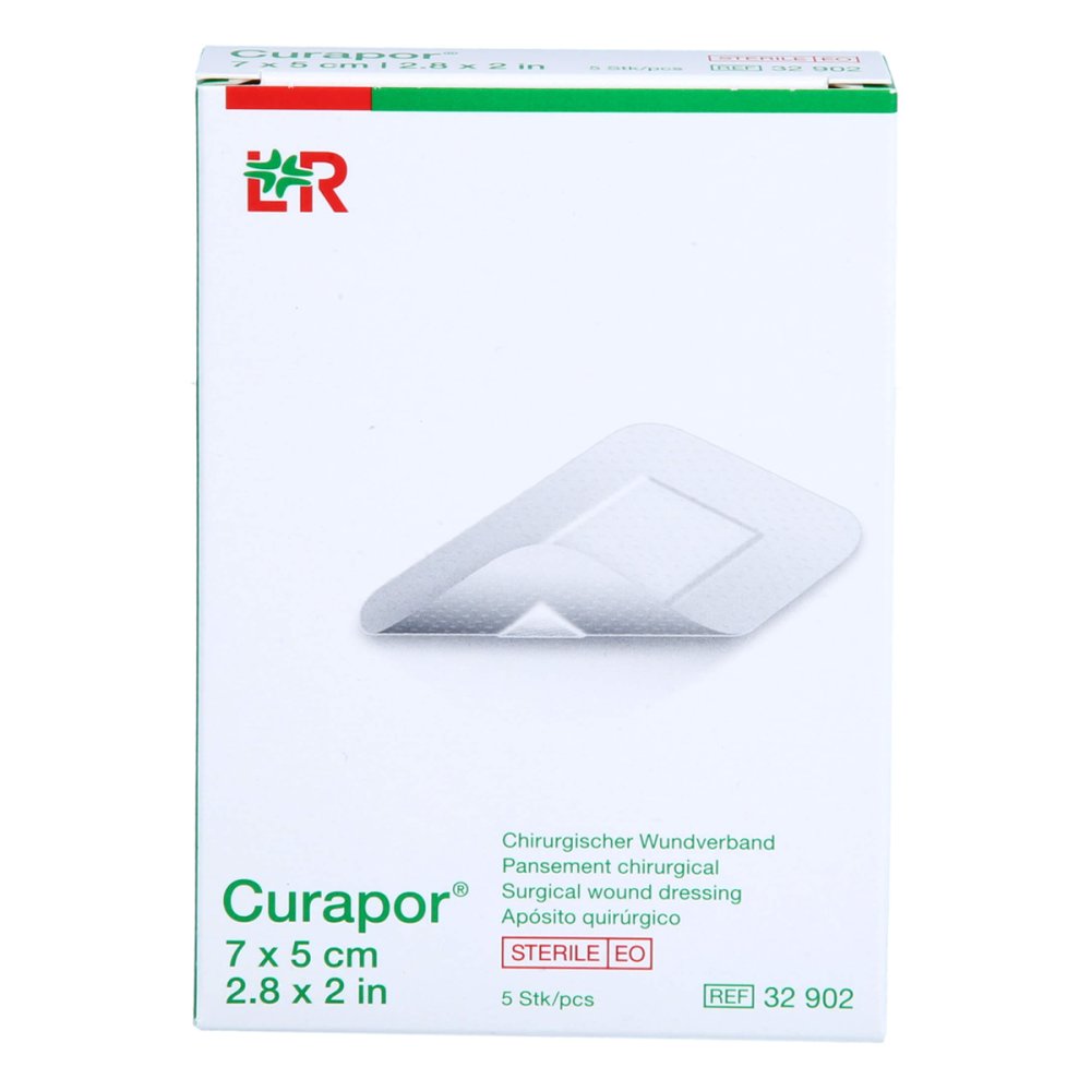 Medi-Spezial GmbH Curapor Wundverband Steril Chirurgisch 5x7 Cm 18853418