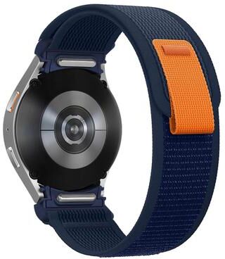 Uplifted Finds Trail Loop Nylon Band For Samsung Galaxy Watch 7 6 5 4 And Watch 6 Classic galaxy Watch 4 40mm midnight blue
