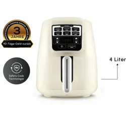 Karaca Air Cook XL 2 in 1 Heißluftfritteuse Starlight, 4L, 1550W