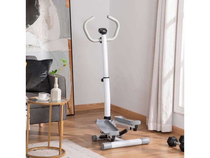 HOMCOM Stepper Domicile Écran LCD Vitesse Réglable Métal