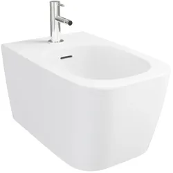 VitrA New Metropole Square Wand-Bidet mit verdeckter Befestigung Edelweiß,7908B401-0288 7908B401-0288