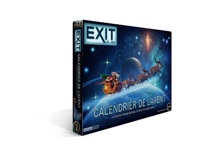 Adventskalender KOSMOS EXIT: Intergalaktisches Rennen Adventskalender , weiß, neutral, Adventskalender, Adventskalender