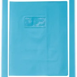 Calligraphe 20x Heftumschlag 17x22 Leder hellblau- Hellblau 72010C