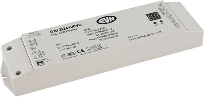 EVN Commande LED DALI DALD24100VS 24V/DC 4x1,05A (DALD24100VS)