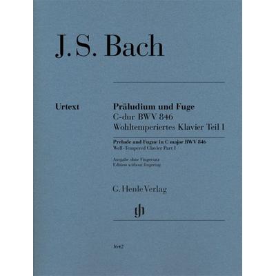 Johann Sebastian Bach - Präludium und Fuge C-dur BWV 846 (Wohltemperiertes Klavier I) -