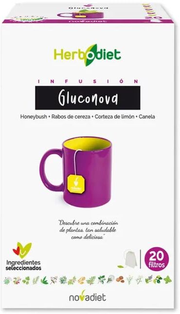 Novadiet HERBODIET GLUCONOVA 20 Infusiones