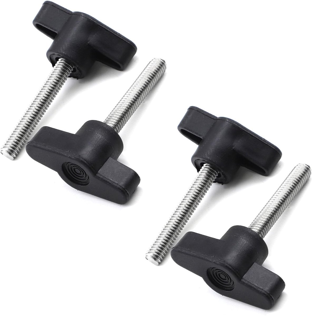Vingerknop M8 Stelschroef Zwart M8 x 50mm voor Meubels Monteren