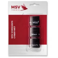 MSV Over Grip Cyber Wet, 3er Pack, schwarz