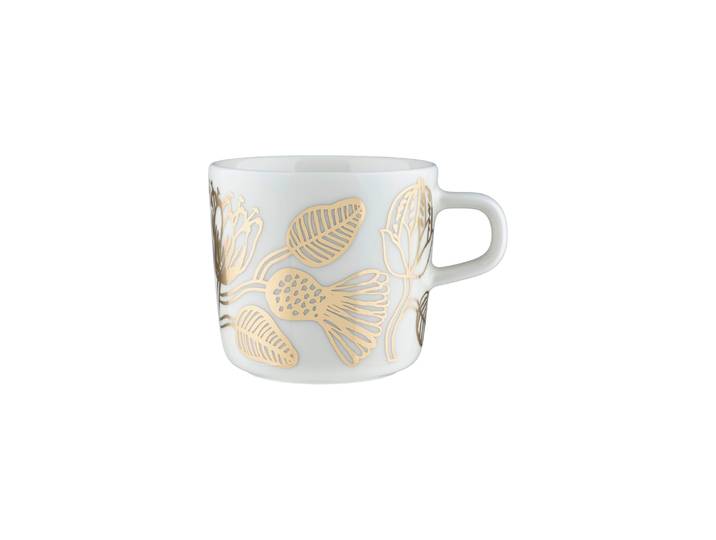 Marimekko - Tasse Tiara - Or - Grès - Designer Maija Isola