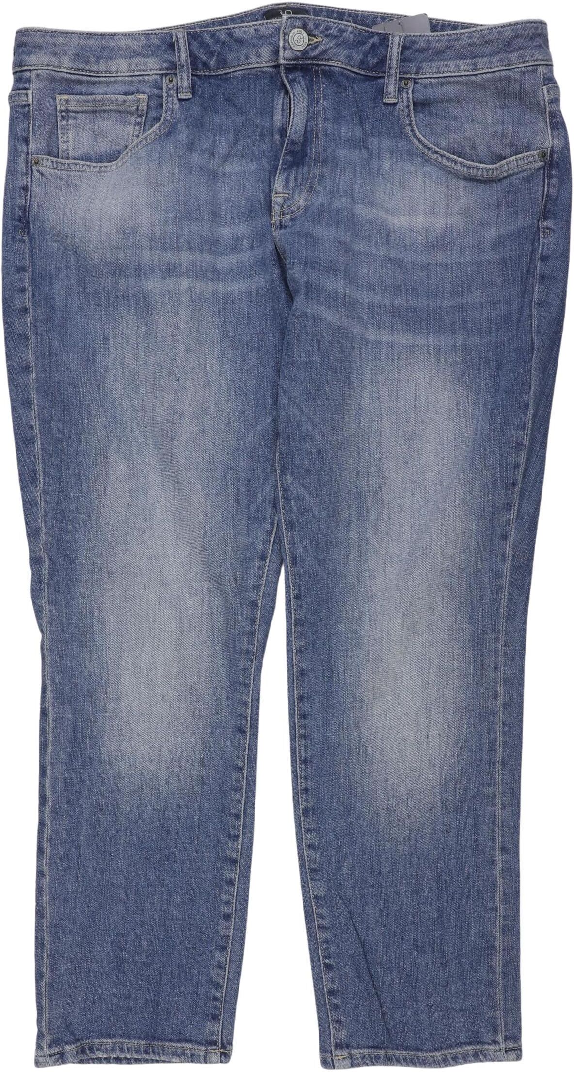 Raffaello Rossi Damen Jeans, Blau, Gr. W39, Baumwolle - Second Hand