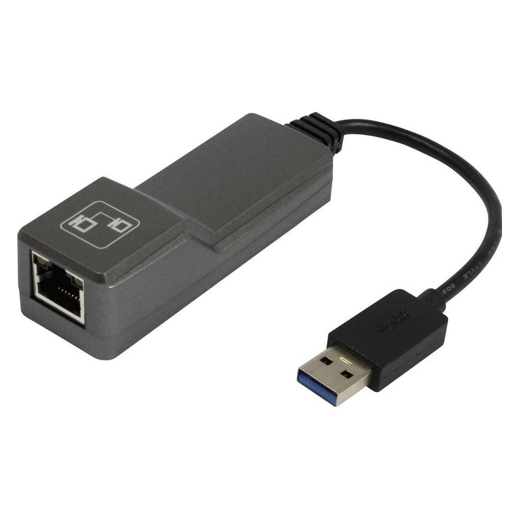 Allnet ALL0174XG-A - USB Typ-C - RJ-45 - Schwarz (USB-C, RJ45 (1x)) (ALL0174XG-A)