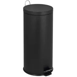 Kitchen Move Edelstahl-Mülleimer mit Pedal URBAN URBAN zwart 30L Edelstahl Schwarz
