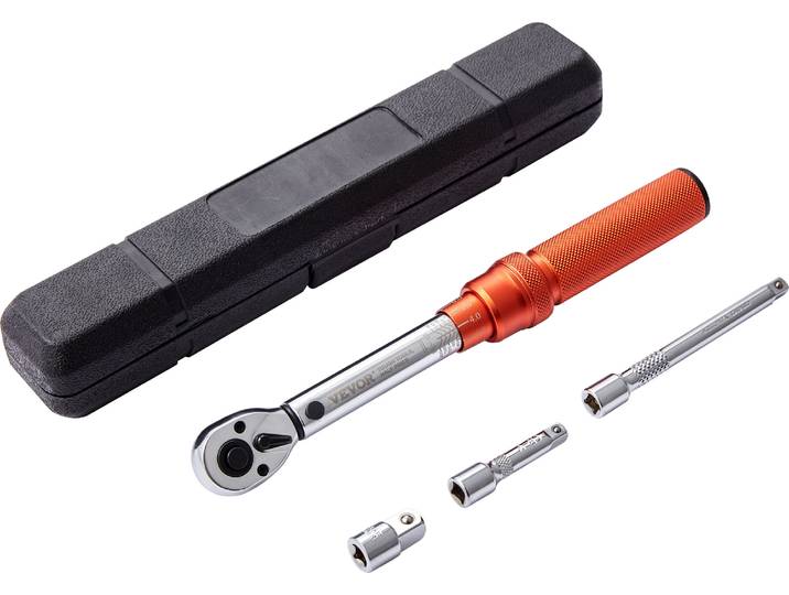 VEVOR Clé dynamométrique Réglable 2\,3-23N.m 1/4 pouce Clé à douille auto