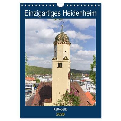 Einzigartiges Heidenheim (Wandkalender 2026 DIN A4 hoch), CALVENDO Monatskalender