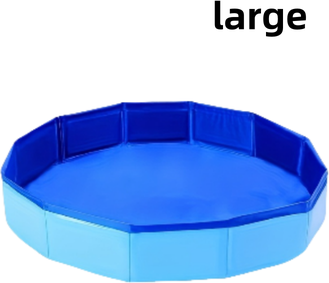 Shop Station Portable Pool Foot Bath Foldable PVC Foot Wash Basin For Clean Swimming Pool Entry large