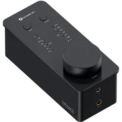Fosi Audio SK02 Kopfhörerverstärker und 32bit-DAC (Gain-Schalter, USB-DAC), Kopfhörerverstärker, Schwarz