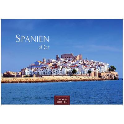 Spanien Kalender 2027 – Wandkalender | Fotokalender Spanien 35x50 cm- Premium . mit 12 faszinierenden Fotos