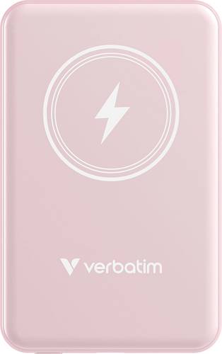 Verbatim Charge 'n' Go Magnetic Wireless Powerbank 5000 mAh Fast Charge, Quick Charge 3.0, USB PD 3.0, Adaptive Fast Charge LiPo