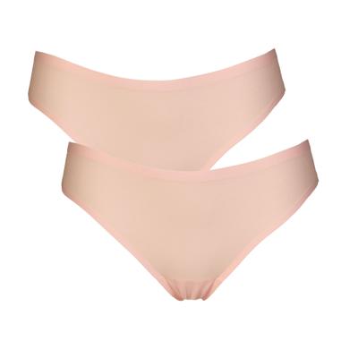 String AFTER EDEN "UNLIMITED", Damen, light pink, Obermaterial: 82% Polyamid, 18% Elasthan, clean, körpernah, Unterhosen String, nahtloser Schnitt, basic, bequem, eng, weich, elastisch