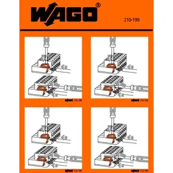 WAGO GmbH &amp; Co. KG Handhabungsaufkleber 210-493