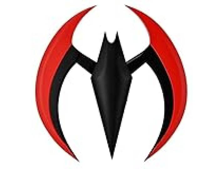 NECA Batman Beyond réplique 1/1 Batarang (Rouge) 20 cm