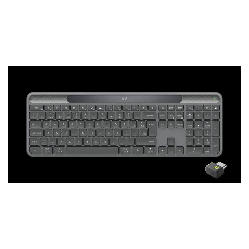 Logitech 920-013779, RF Wireless + Bluetooth, Graphit (Eng. Int., Kabellos) (920-013779)
