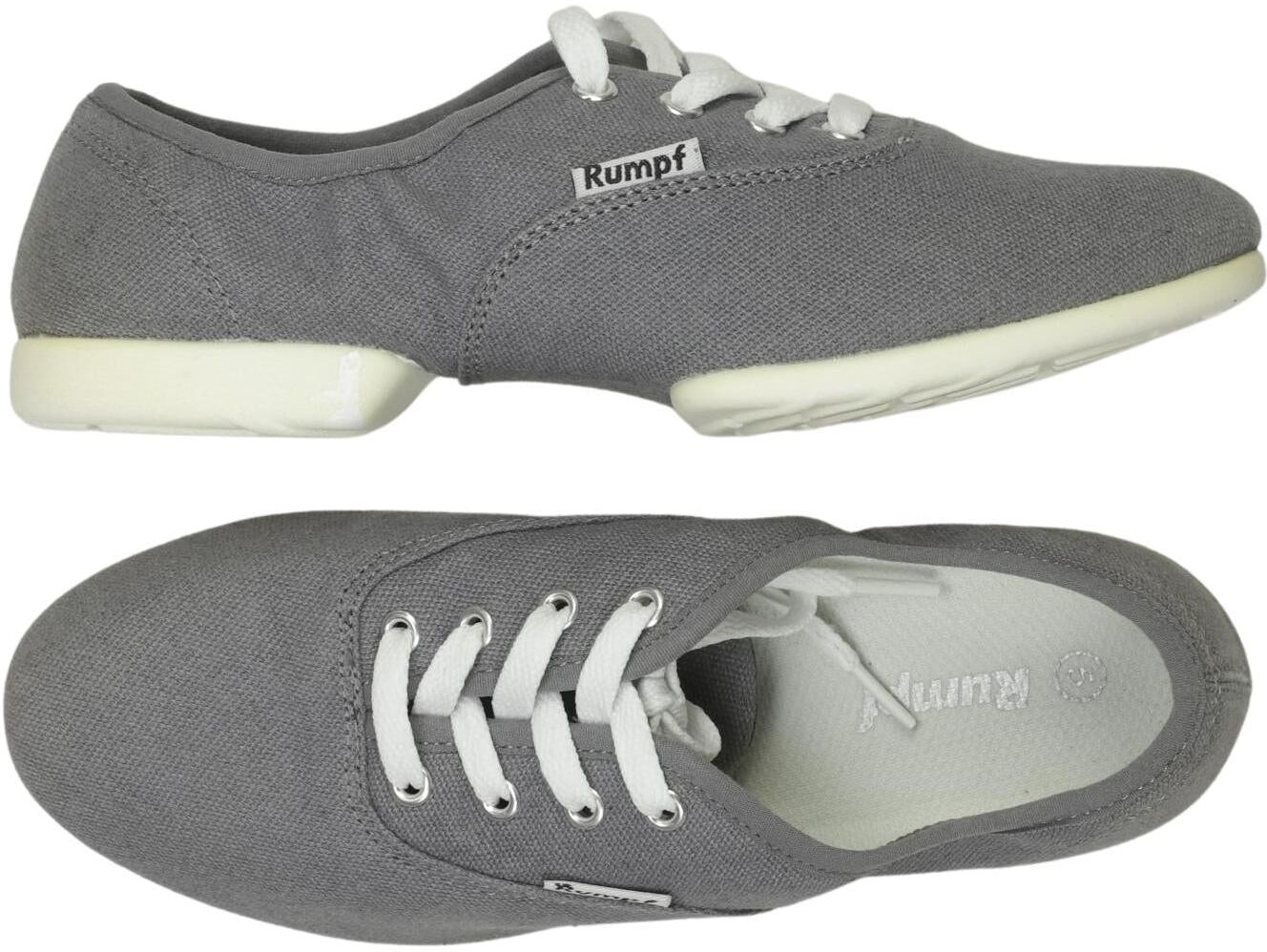Rumpf Damen Sneaker, Grau, Gr. EU 38 (UK 5), kein / Etikett - Second Hand