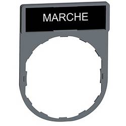 Schneider Electric ZBY2103C0 ZBY2103C0 Schildträger mit Schild Marche 1 St. Piece