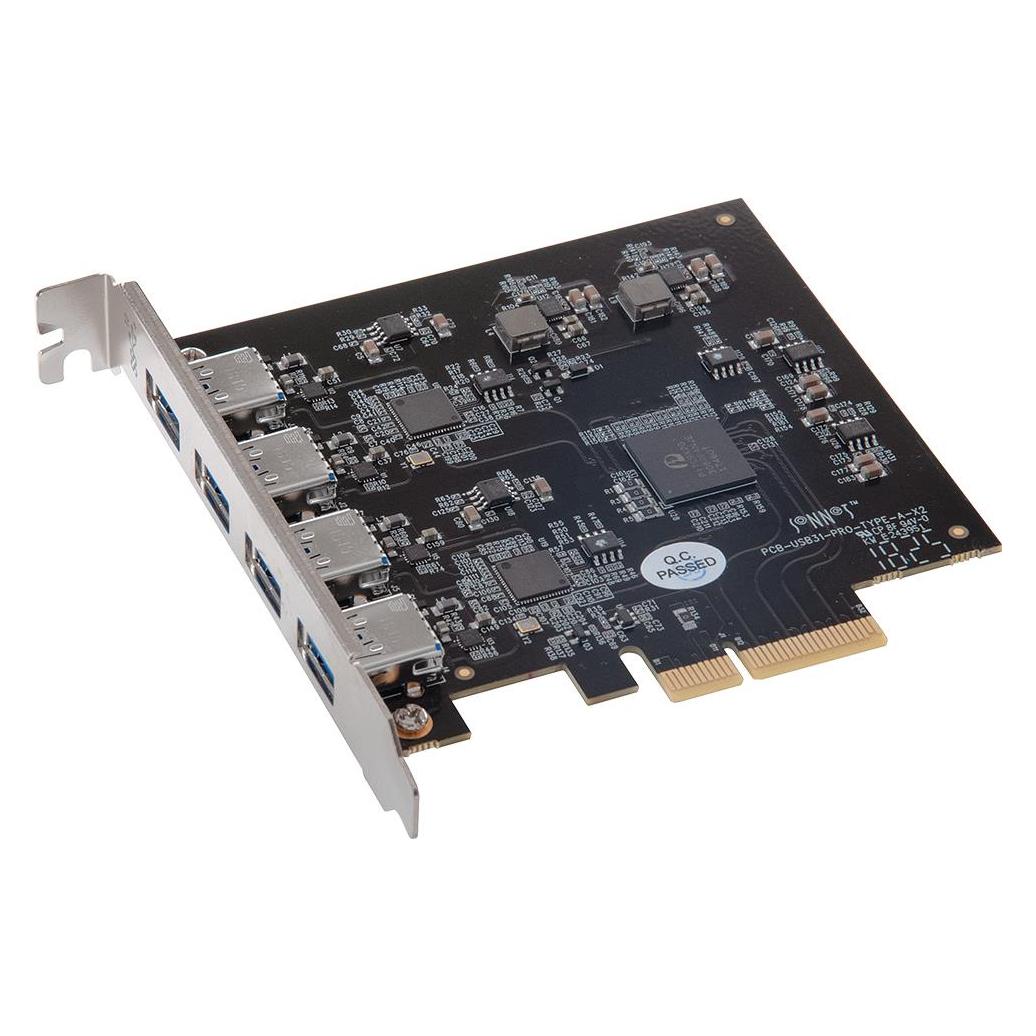 Sonnet USB 3.1 PCIe Card (USB3-PRO-4P10-E)