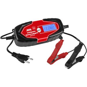 APA Autobatterie-Ladegerät Mikroprozessor, 6 V / 12 V, 5 A, automatisches Laden, mit Erhaltungsladung