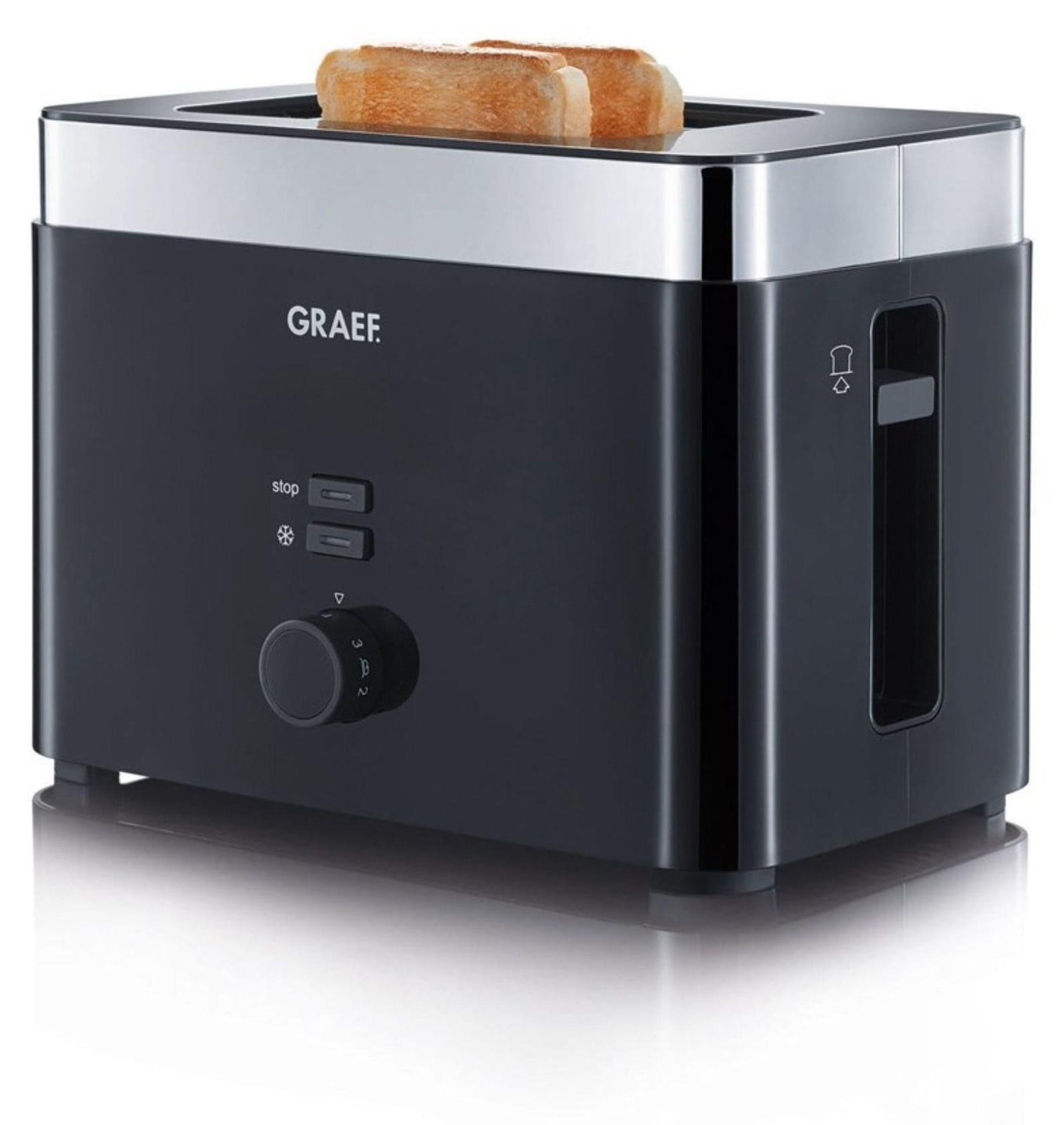 Graef TO62EU Toaster - Zwart