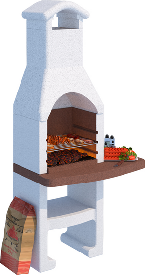 Linea VZ Mentone - Barbecue in muratura a carbone