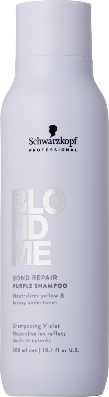 Schwarzkopf BlondMe Bond Repair Purple Shampoo 300 ml 2985259