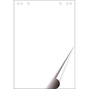 Legamaster Flipchart-Papier 7-156000, blanko / blanko, 65 x 98 cm, 5 x 20 Blatt