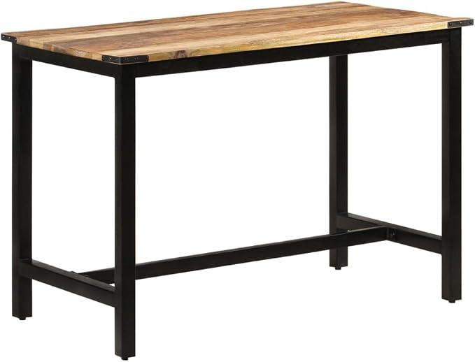 holztisch esszimmer,esstisch 140x90,esstisch Eiche,Esstisch 110x60x76 cm Massivholz MangoGeeignet für Büro, Wohnzimmer