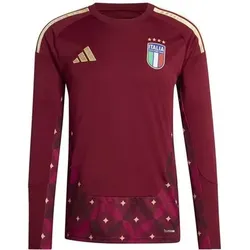 ADIDAS Herren Torwarttrikot Italien 26 Torwart-Heimtrikot, langärmlig, Größe 3XL in Rot Rot