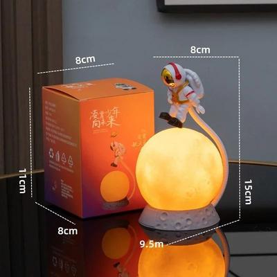 Uplifted Finds Astronaut Eye Protection Table Lamp yellow usb Charging